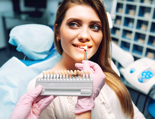 Porcelain veneers treatment for natural smile in Austin TX