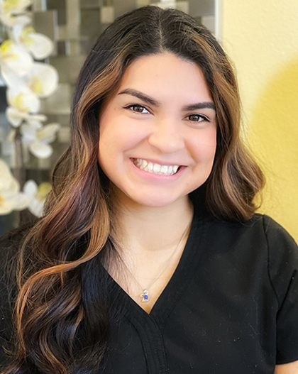 Ashley, dental assistant, part of Austin dental team at Hapii Dental
